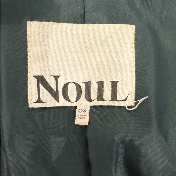 Noul green coat with scarf - Picture 5 of 7